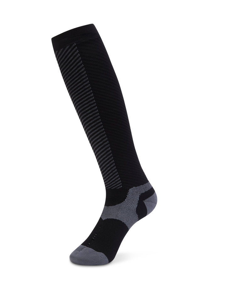 Knee Length Waterproof Compression Socks | Black